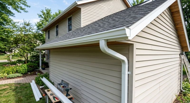 Continuous Gutter Installation in Everett, WA